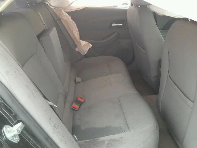 1G11B5SA1DF318643 - 2013 CHEVROLET MALIBU LS შავი ფოტო 6