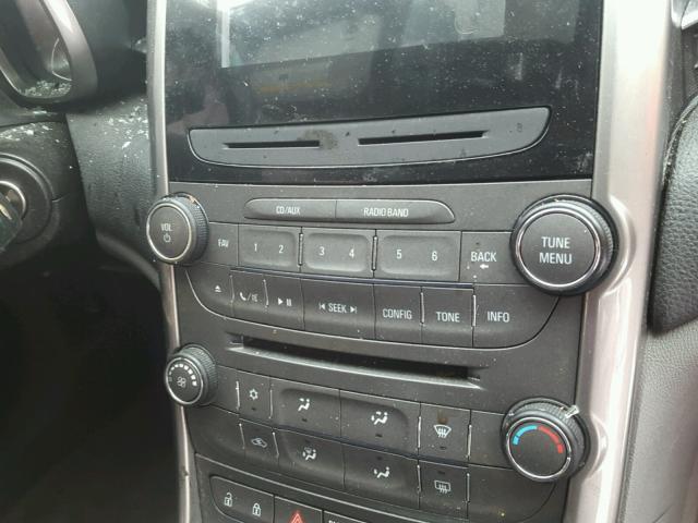 1G11B5SA1DF318643 - 2013 CHEVROLET MALIBU LS შავი ფოტო 9