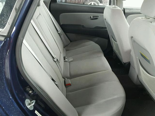 KMHDU4AD1AU019192 - 2010 HYUNDAI ELANTRA BL BLUE photo 6