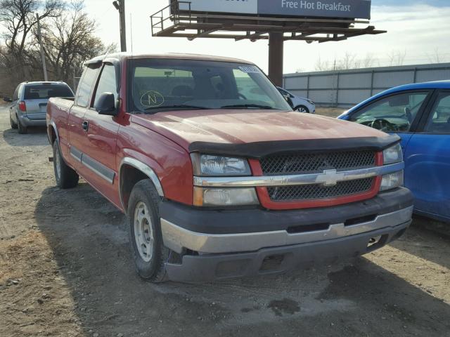 2GCEC19VX31276440 - 2003 CHEVROLET SILVERADO RED photo 1