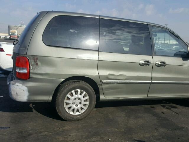 KNDUP131336479684 - 2003 KIA SEDONA EX GRAY photo 9