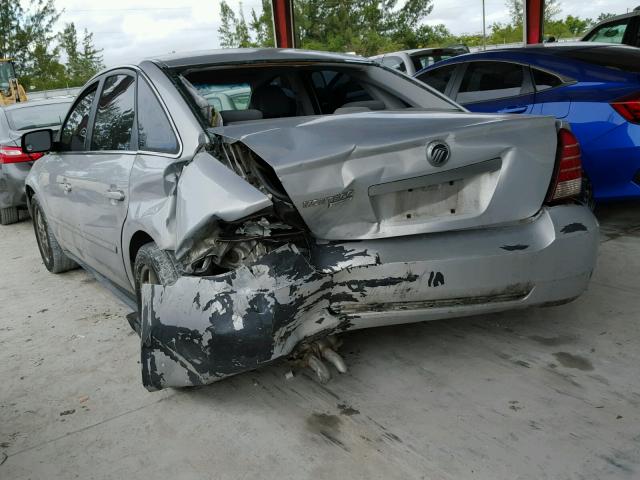 1MEFM42195G602999 - 2005 MERCURY MONTEGO PR 银色 照片 3