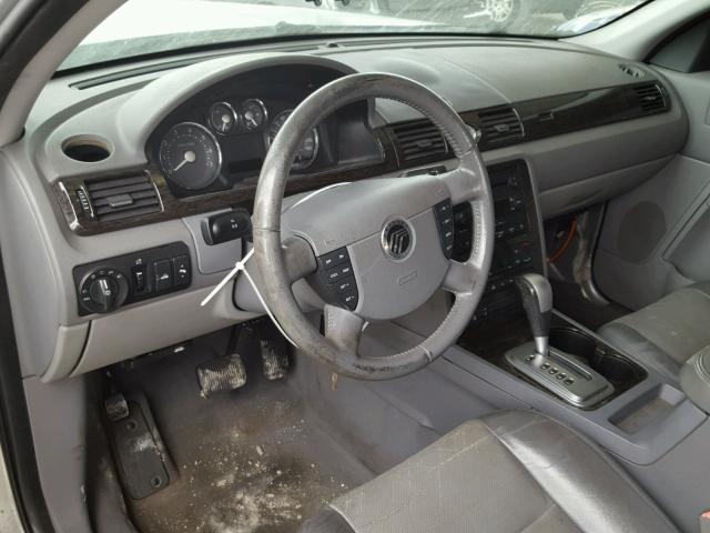 1MEFM42195G602999 - 2005 MERCURY MONTEGO PR 银色 照片 9