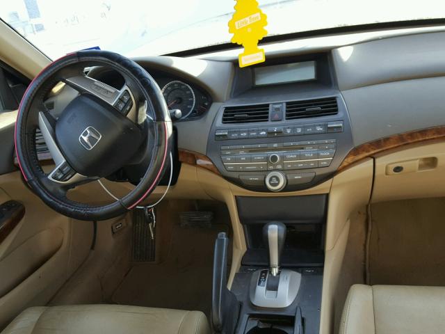 1HGCP2F81AA159902 - 2010 HONDA ACCORD EXL WHITE photo 9