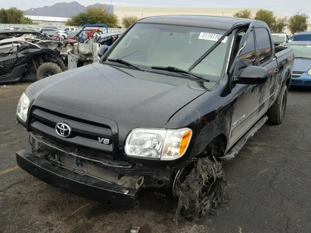 5TBDT48146S514011 - 2006 TOYOTA TUNDRA DOU BLACK photo 2