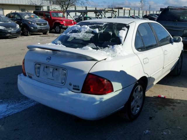 3N1CB51D15L588705 - 2005 NISSAN SENTRA 1.8 WHITE photo 4