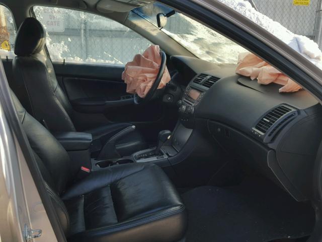 1HGCM56847A171593 - 2007 HONDA ACCORD EX SILVER photo 5