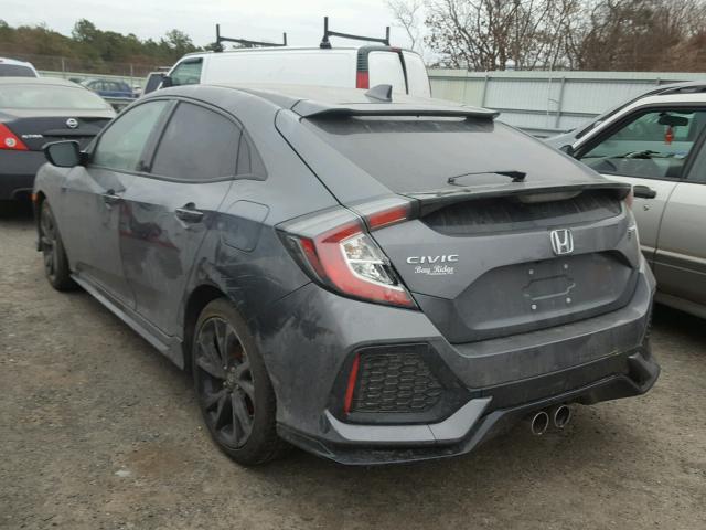 SHHFK7H47HU401450 - 2017 HONDA CIVIC SPOR GRAY photo 3