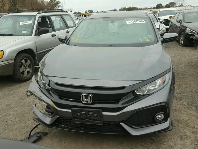 SHHFK7H47HU401450 - 2017 HONDA CIVIC SPOR GRAY photo 7