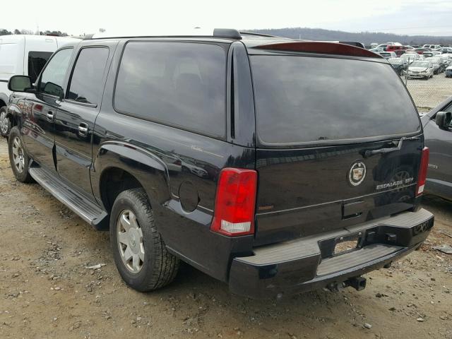 3GYFK66N44G255790 - 2004 CADILLAC ESCALADE E BLACK photo 3