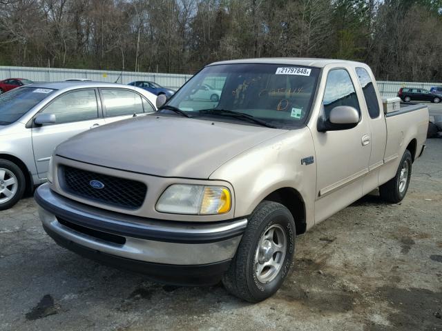 1FTDX1767VKC95414 - 1997 FORD F150 TAN photo 2