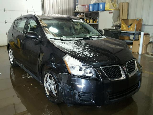 5Y2SP67009Z434019 - 2009 PONTIAC VIBE BLACK photo 1