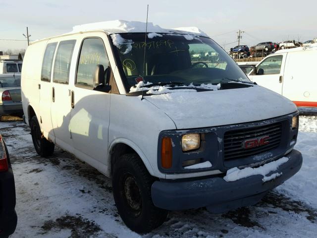 1GTHG35R0Y1234216 - 2000 GMC SAVANA G35 WHITE photo 1