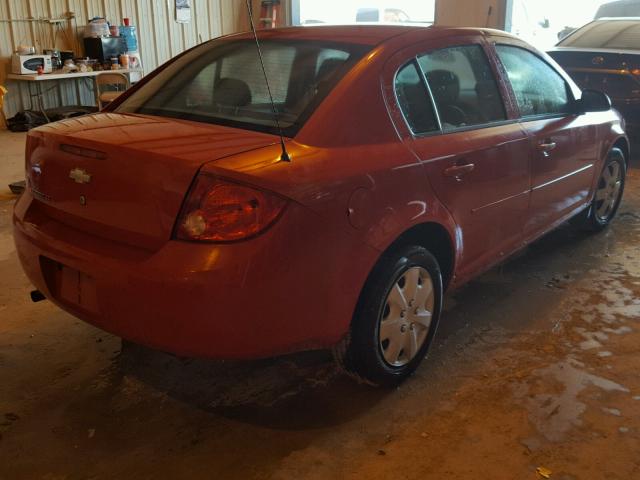 1G1AD5F55A7169912 - 2010 CHEVROLET COBALT 1LT RED photo 4