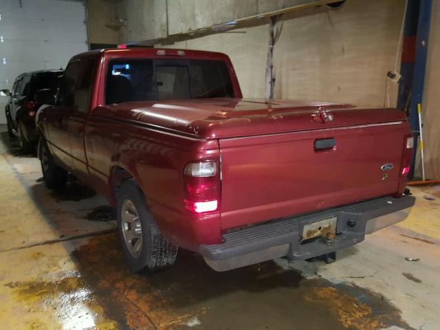 1FTYR14V61TA72681 - 2001 FORD RANGER SUP RED photo 3