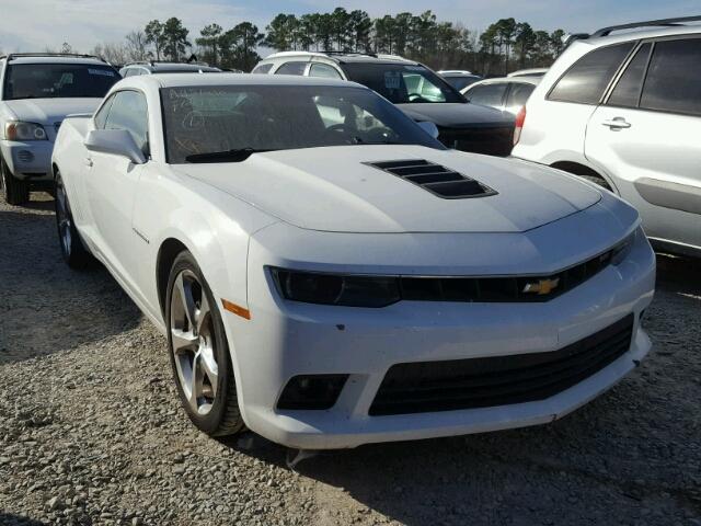 2G1FK1EJXF9231362 - 2015 CHEVROLET CAMARO 2SS WHITE photo 1