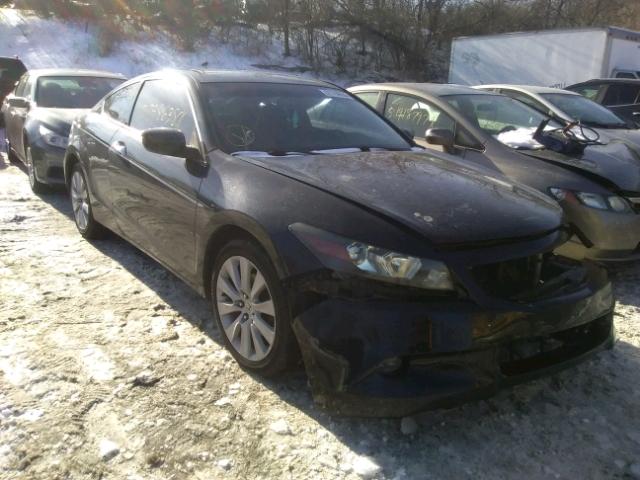 1HGCS22859A012806 - 2009 HONDA ACCORD EXL BLACK photo 1