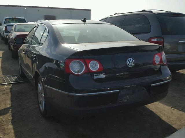 WVWAK93C07P127924 - 2007 VOLKSWAGEN PASSAT 2.0 BLACK photo 3