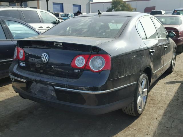 WVWAK93C07P127924 - 2007 VOLKSWAGEN PASSAT 2.0 BLACK photo 4