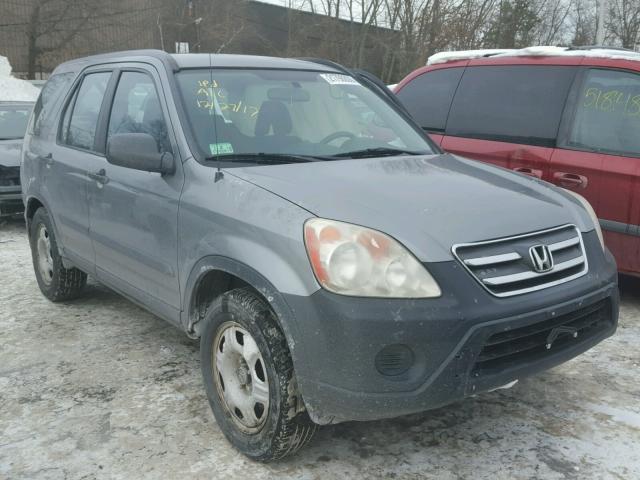 SHSRD78576U438621 - 2006 HONDA CR-V LX GRAY photo 1