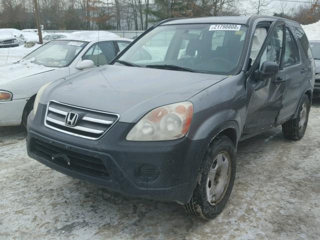 SHSRD78576U438621 - 2006 HONDA CR-V LX GRAY photo 2