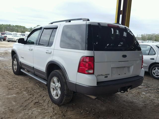 1FMZU63K24UA75272 - 2004 FORD EXPLORER X WHITE photo 3