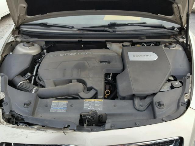 1G1ZF57549F117586 - 2009 CHEVROLET MALIBU HYB 金色 照片 7
