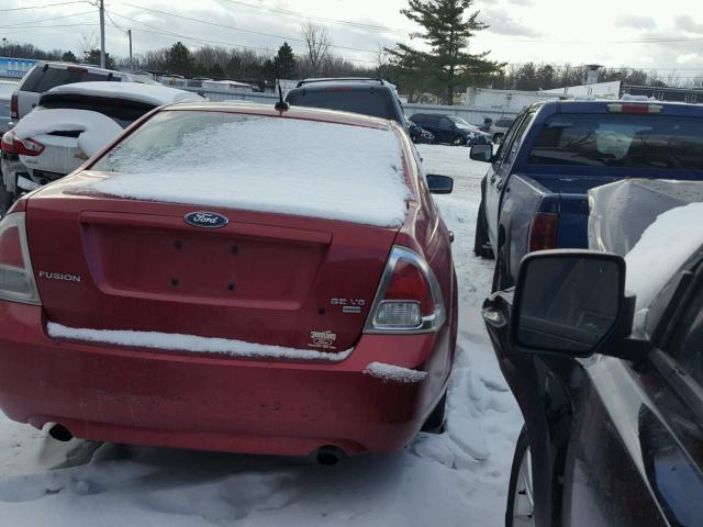 3FAHP01117R100131 - 2007 FORD FUSION SE MAROON photo 4