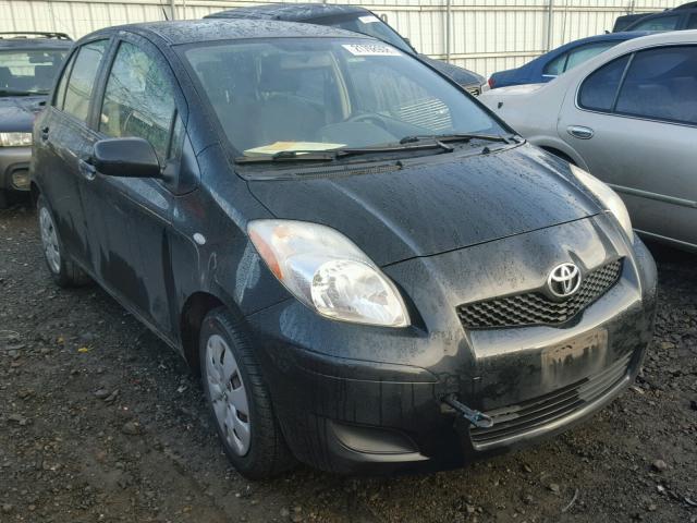 JTDKT903695253340 - 2009 TOYOTA YARIS BLACK photo 1