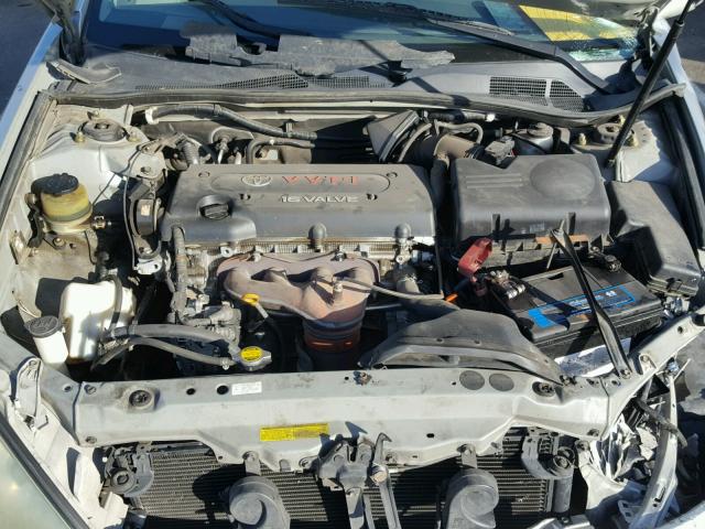 4T1BE32K94U925526 - 2004 TOYOTA CAMRY LE SILVER photo 7