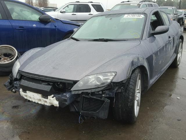 JM1FE173670212140 - 2007 MAZDA RX8 SILVER photo 2