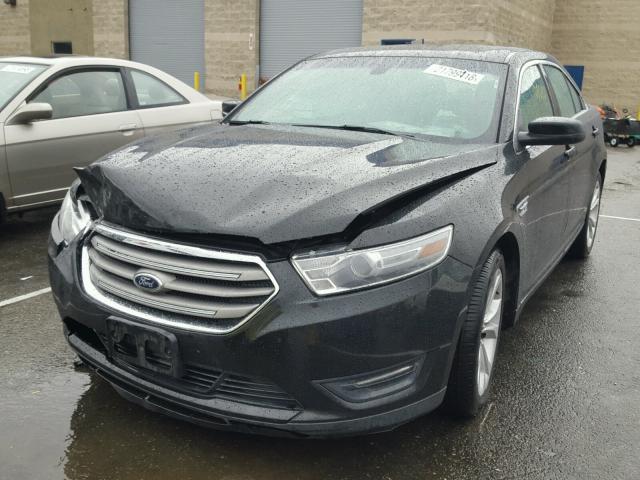 1FAHP2E85DG123255 - 2013 FORD TAURUS SEL BLACK photo 2