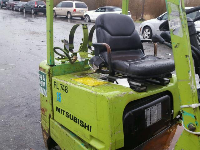 00000000AF8185100 - 1998 MITSUBISHI FORKLIFT GREEN photo 6