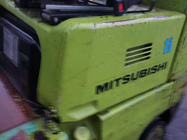 00000000AF8185100 - 1998 MITSUBISHI FORKLIFT GREEN photo 7