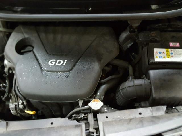 KNADM5A3XE6352404 - 2014 KIA RIO LX Արծաթագույն լուսանկար 7