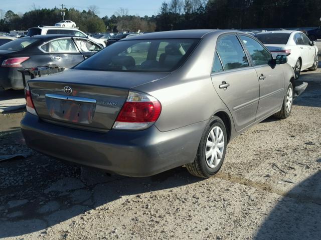 4T1BE32K06U735696 - 2006 TOYOTA CAMRY LE GRAY photo 4