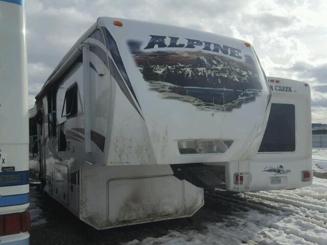 4YDF3452XCE780533 - 2012 KEYSTONE ALPINE WHITE photo 1