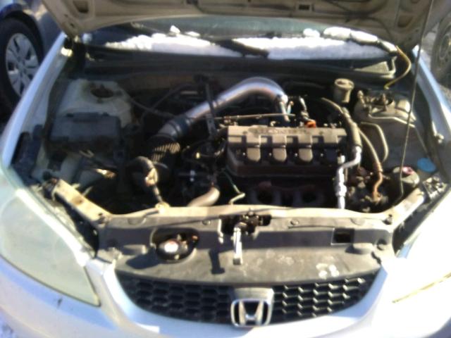 1HGEM22174L049973 - 2004 HONDA CIVIC DX V SILVER photo 7