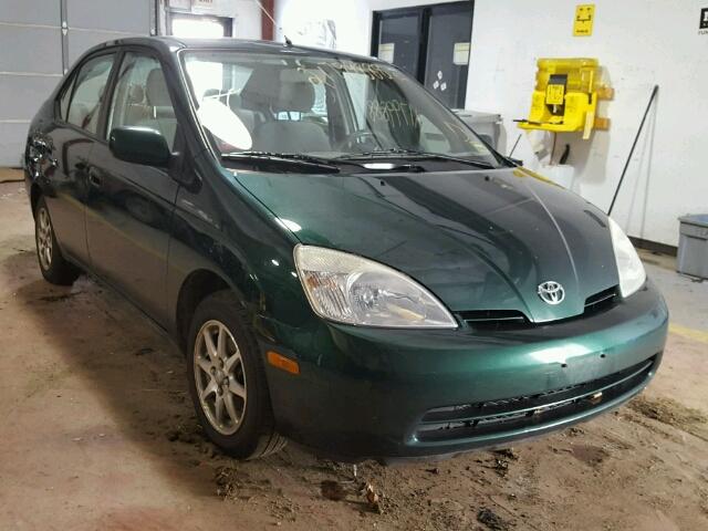 JT2BK18U620046881 - 2002 TOYOTA PRIUS GREEN photo 1