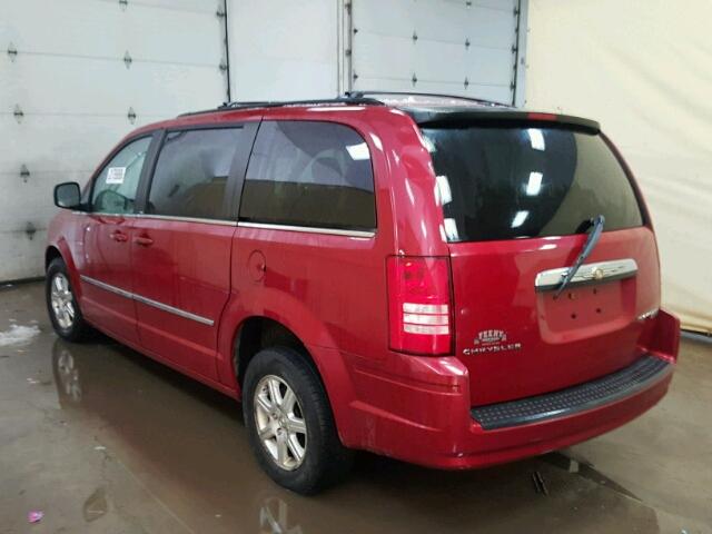 2A8HR54159R525964 - 2009 CHRYSLER TOWN & COU RED photo 3