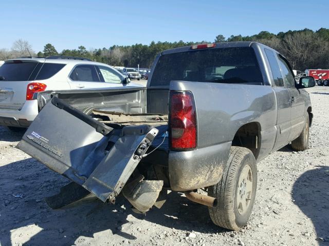 1GCEC19V47Z117099 - 2007 CHEVROLET SILVERADO GRAY photo 4