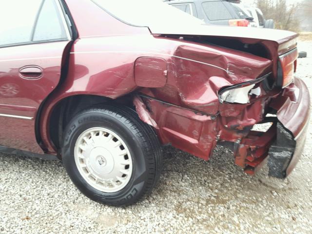 2G4WS52M6V1462197 - 1997 BUICK CENTURY CU BURGUNDY photo 9