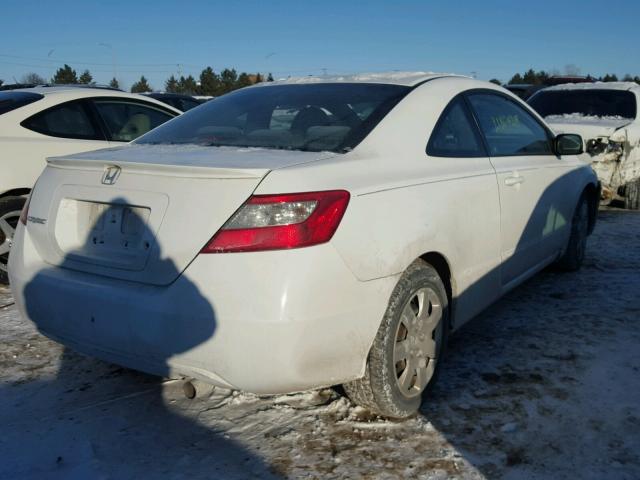 2HGFG1B61AH520252 - 2010 HONDA CIVIC LX WHITE photo 4