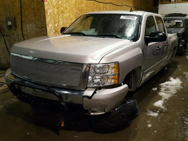 3GCEK13J08G241641 - 2008 CHEVROLET SILVERADO SILVER photo 2