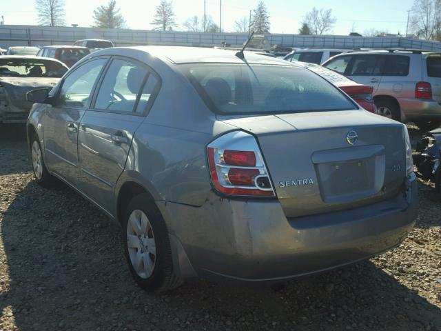 3N1AB61E67L711374 - 2007 NISSAN SENTRA 2.0 SILVER photo 3