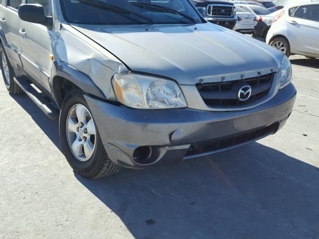 4F2YZ04183KM10694 - 2003 MAZDA TRIBUTE LX WHITE photo 9