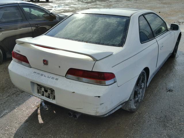 JHMBB624XXC007289 - 1999 HONDA PRELUDE WHITE photo 4