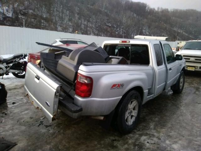 1FTZR45E53PA00242 - 2003 FORD RANGER SUP SILVER photo 4