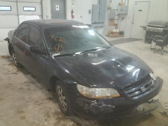 1HGCG66832A173535 - 2002 HONDA ACCORD EX BLACK photo 1