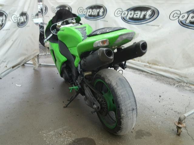 JKAZXCD186A017178 - 2006 KAWASAKI ZX1000 D6F GREEN photo 3